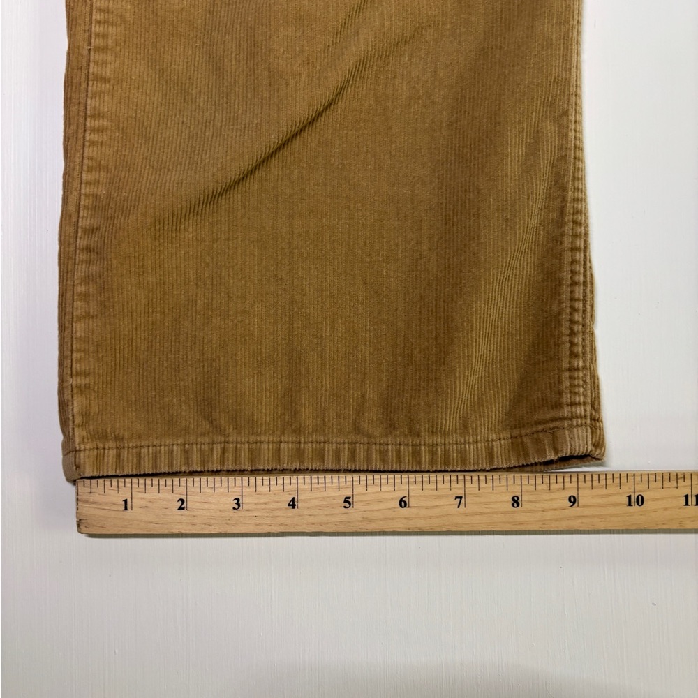 Arizona Men’s Corduroy Pants 36x30 Tan Brown Boot Cut Vintage Style - Picture 7 of 12
